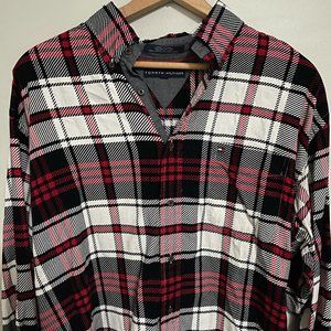 Tommy Hilfiger Corduroy Plaid Button Down